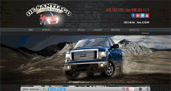 Desktop Screenshot of desantiagoautosales.net