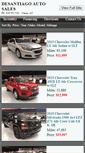 Mobile Screenshot of desantiagoautosales.net